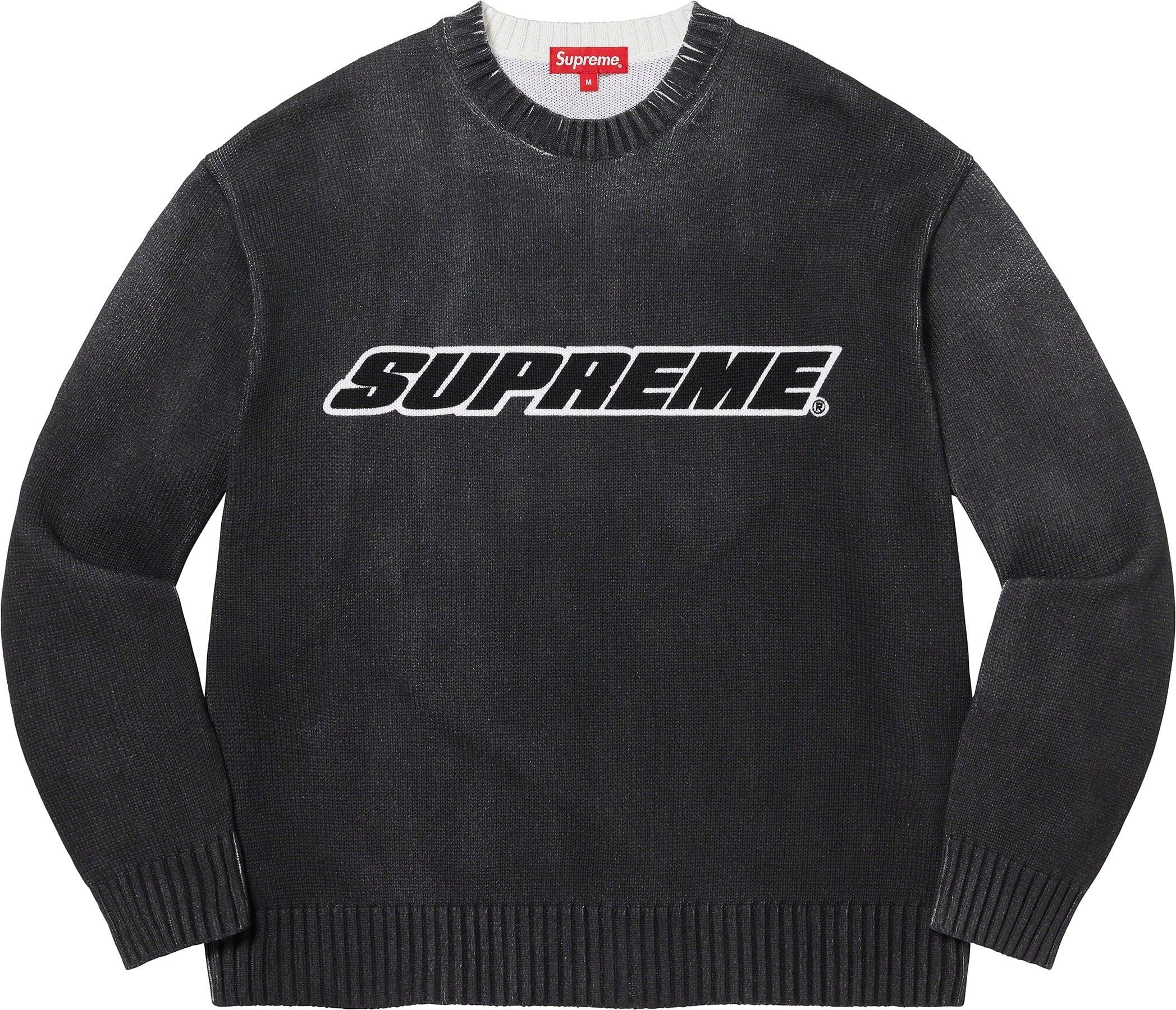 Printed Washed Sweater view 6